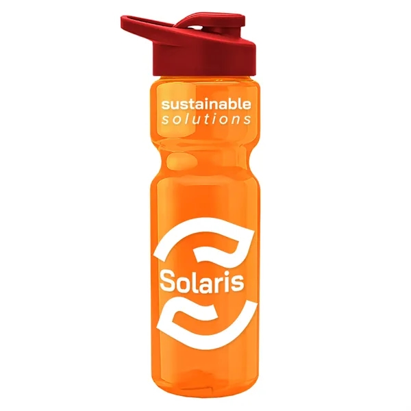 28 Oz Bottle w/ Drink Thru Lid made from Recycled rPET.... from ASI 40480 Koozie Group