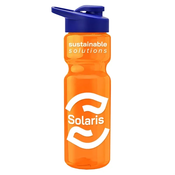 28 Oz Bottle w/ Drink Thru Lid made from Recycled rPET.... from ASI 40480 Koozie Group