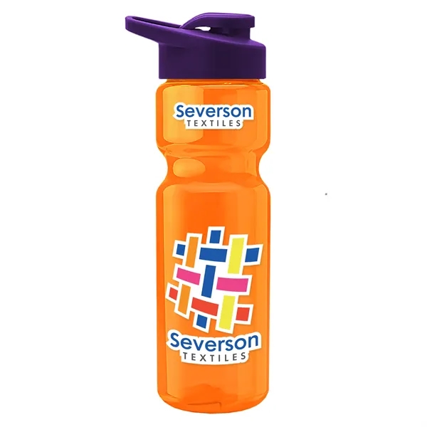 28 Oz Bottle w/ Drink Thru Lid made from Recycled rPET.... from ASI 40480 Koozie Group