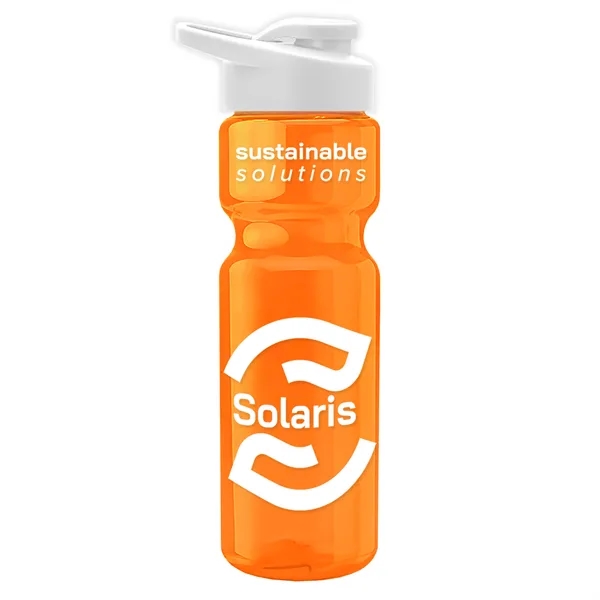 28 Oz Bottle w/ Drink Thru Lid made from Recycled rPET.... from ASI 40480 Koozie Group