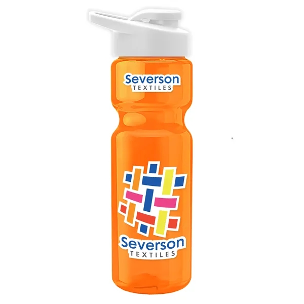 28 Oz Bottle w/ Drink Thru Lid made from Recycled rPET.... from ASI 40480 Koozie Group