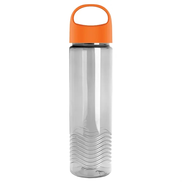 Wave - 24 oz Bottle -Ring Straw Lid... from ASI 40480 Koozie Group