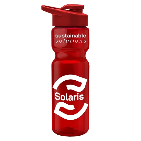 28 Oz Bottle w/ Drink Thru Lid made from Recycled rPET.... from ASI 40480 Koozie Group