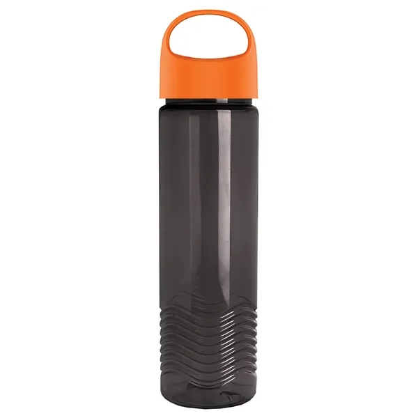 Wave - 24 oz Bottle -Ring Straw Lid... from ASI 40480 Koozie Group