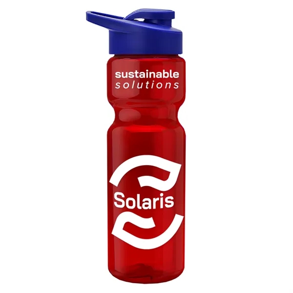 28 Oz Bottle w/ Drink Thru Lid made from Recycled rPET.... from ASI 40480 Koozie Group