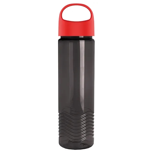 Wave - 24 oz Bottle -Ring Straw Lid... from ASI 40480 Koozie Group