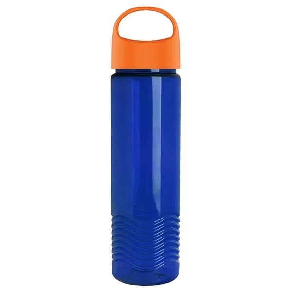 Wave - 24 oz Bottle -Ring Straw Lid... from ASI 40480 Koozie Group