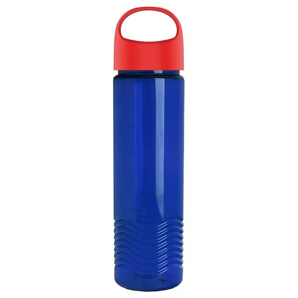 Wave - 24 oz Bottle -Ring Straw Lid... from ASI 40480 Koozie Group