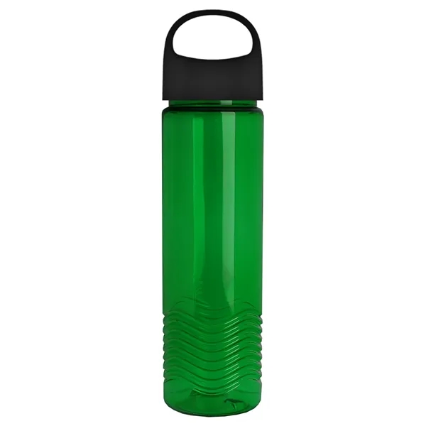 Wave - 24 oz Bottle -Ring Straw Lid... from ASI 40480 Koozie Group