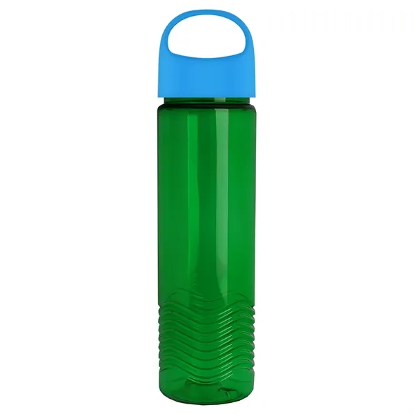 Wave - 24 oz Bottle -Ring Straw Lid... from ASI 40480 Koozie Group