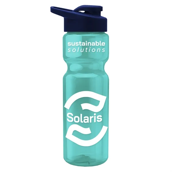 28 Oz Bottle w/ Drink Thru Lid made from Recycled rPET.... from ASI 40480 Koozie Group