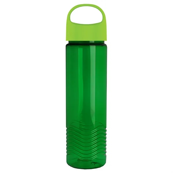 Wave - 24 oz Bottle -Ring Straw Lid... from ASI 40480 Koozie Group