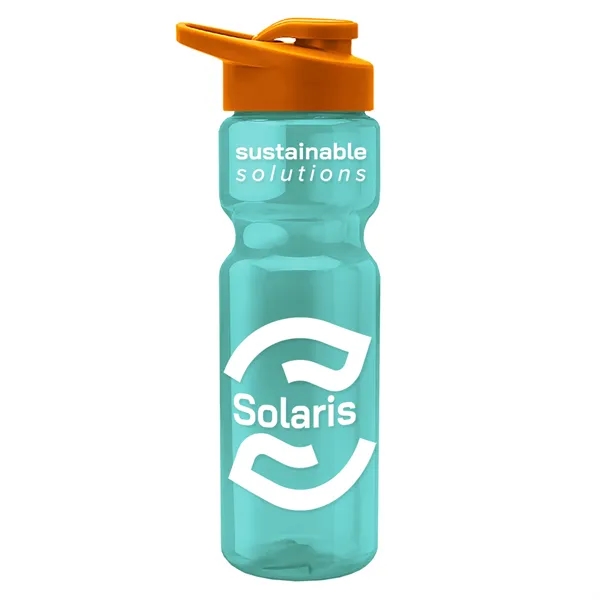 28 Oz Bottle w/ Drink Thru Lid made from Recycled rPET.... from ASI 40480 Koozie Group