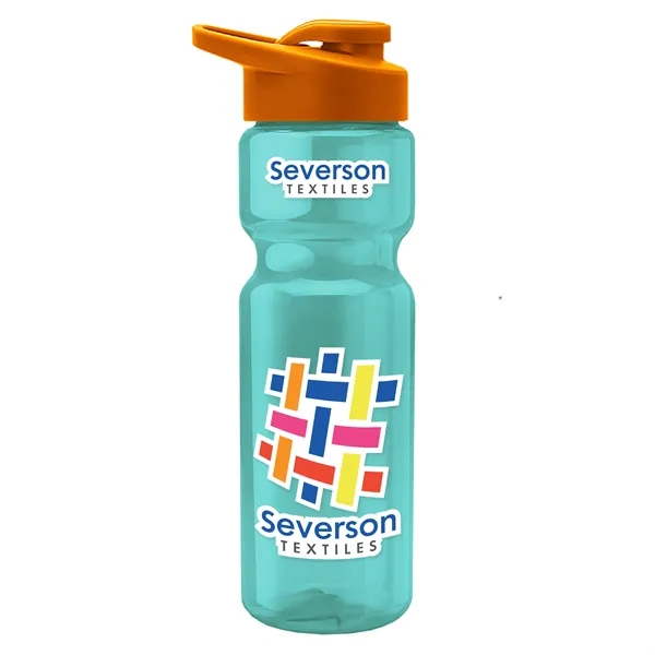 28 Oz Bottle w/ Drink Thru Lid made from Recycled rPET.... from ASI 40480 Koozie Group