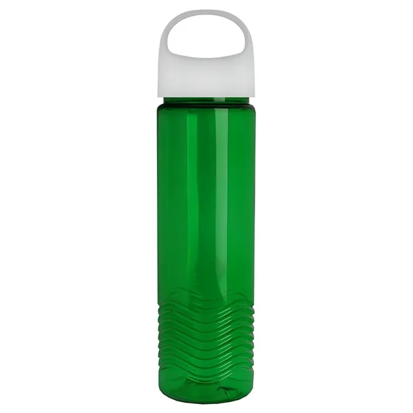 Wave - 24 oz Bottle -Ring Straw Lid... from ASI 40480 Koozie Group