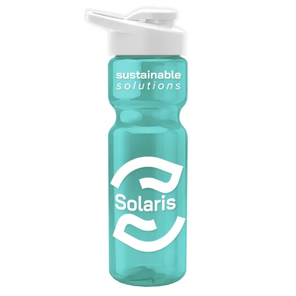 28 Oz Bottle w/ Drink Thru Lid made from Recycled rPET.... from ASI 40480 Koozie Group