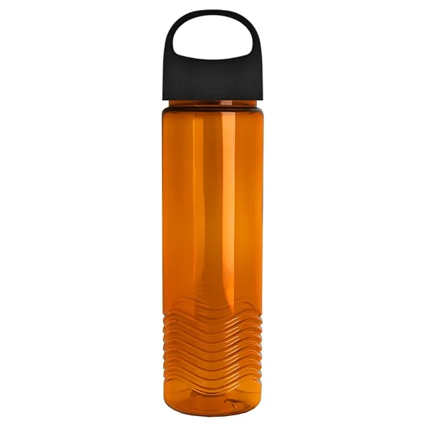Wave - 24 oz Bottle -Ring Straw Lid... from ASI 40480 Koozie Group