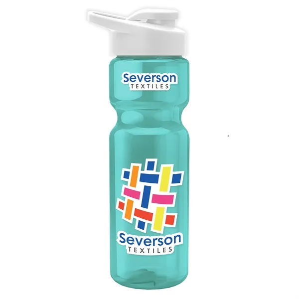 28 Oz Bottle w/ Drink Thru Lid made from Recycled rPET.... from ASI 40480 Koozie Group