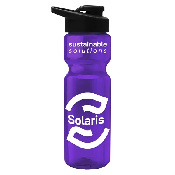 28 Oz Bottle w/ Drink Thru Lid made from Recycled rPET.... from ASI 40480 Koozie Group