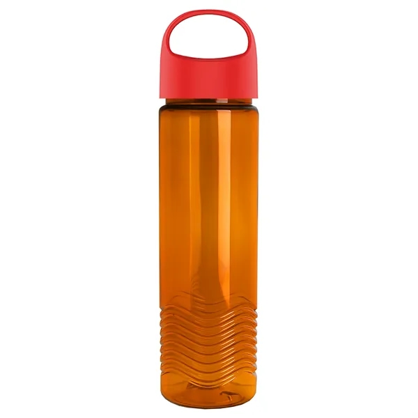 Wave - 24 oz Bottle -Ring Straw Lid... from ASI 40480 Koozie Group