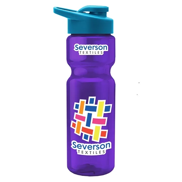 28 Oz Bottle w/ Drink Thru Lid made from Recycled rPET.... from ASI 40480 Koozie Group