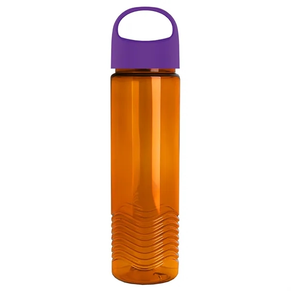 Wave - 24 oz Bottle -Ring Straw Lid... from ASI 40480 Koozie Group