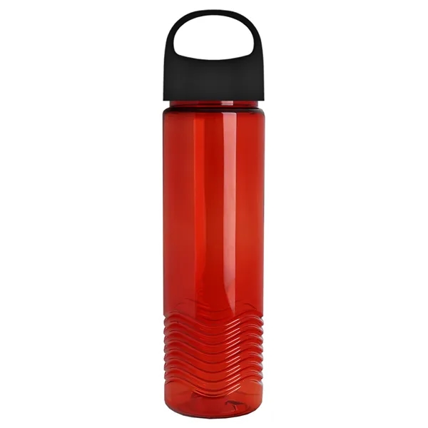 Wave - 24 oz Bottle -Ring Straw Lid... from ASI 40480 Koozie Group