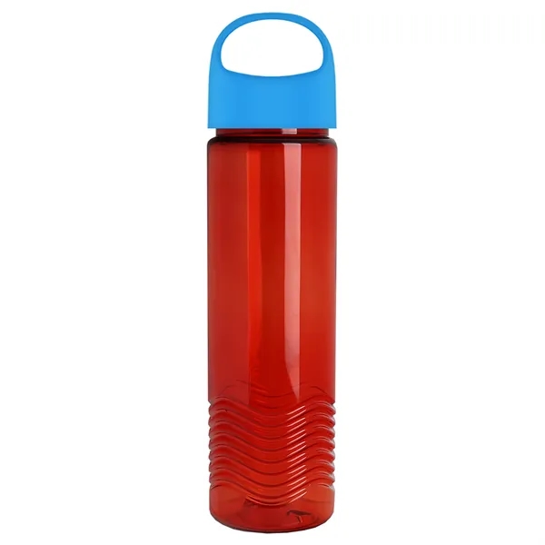 Wave - 24 oz Bottle -Ring Straw Lid... from ASI 40480 Koozie Group