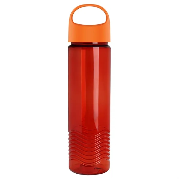 Wave - 24 oz Bottle -Ring Straw Lid... from ASI 40480 Koozie Group