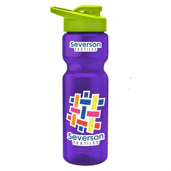 28 Oz Bottle w/ Drink Thru Lid made from Recycled rPET.... from ASI 40480 Koozie Group