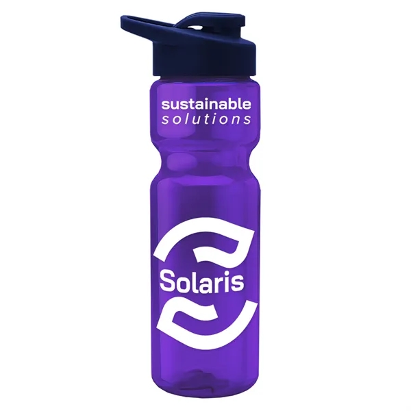 28 Oz Bottle w/ Drink Thru Lid made from Recycled rPET.... from ASI 40480 Koozie Group