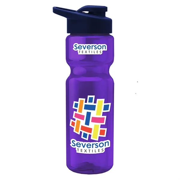 28 Oz Bottle w/ Drink Thru Lid made from Recycled rPET.... from ASI 40480 Koozie Group