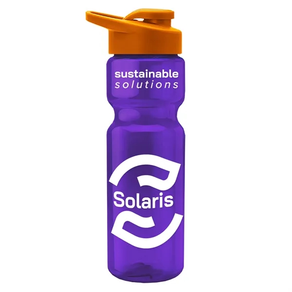 28 Oz Bottle w/ Drink Thru Lid made from Recycled rPET.... from ASI 40480 Koozie Group