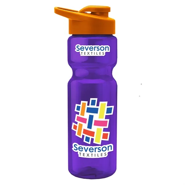 28 Oz Bottle w/ Drink Thru Lid made from Recycled rPET.... from ASI 40480 Koozie Group