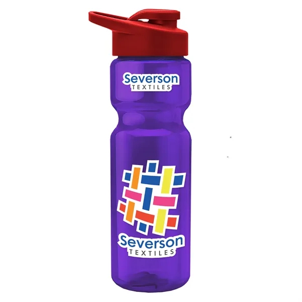 28 Oz Bottle w/ Drink Thru Lid made from Recycled rPET.... from ASI 40480 Koozie Group