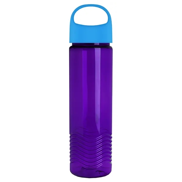Wave - 24 oz Bottle -Ring Straw Lid... from ASI 40480 Koozie Group