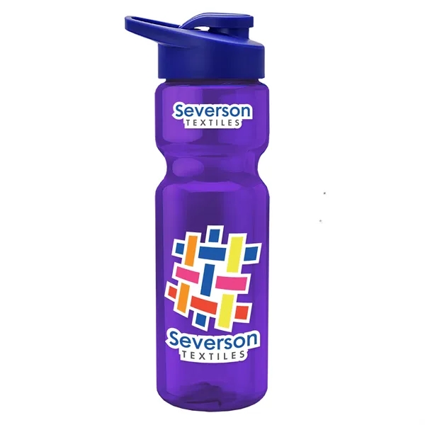 28 Oz Bottle w/ Drink Thru Lid made from Recycled rPET.... from ASI 40480 Koozie Group