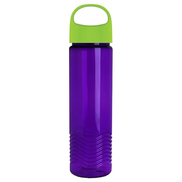Wave - 24 oz Bottle -Ring Straw Lid... from ASI 40480 Koozie Group