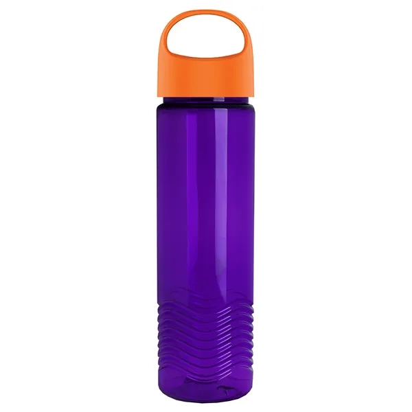 Wave - 24 oz Bottle -Ring Straw Lid... from ASI 40480 Koozie Group