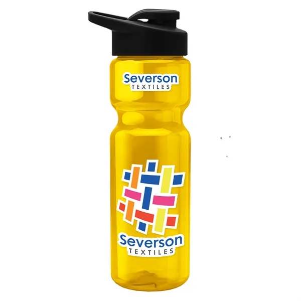 28 Oz Bottle w/ Drink Thru Lid made from Recycled rPET.... from ASI 40480 Koozie Group