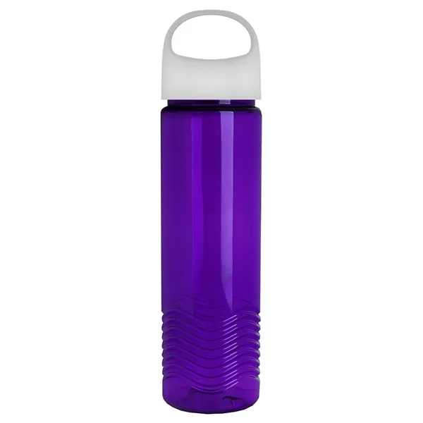 Wave - 24 oz Bottle -Ring Straw Lid... from ASI 40480 Koozie Group