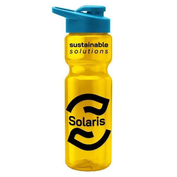 28 Oz Bottle w/ Drink Thru Lid made from Recycled rPET.... from ASI 40480 Koozie Group