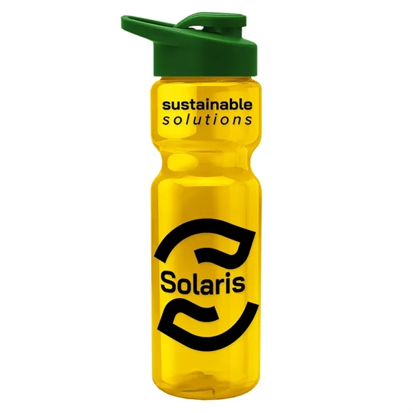 28 Oz Bottle w/ Drink Thru Lid made from Recycled rPET.... from ASI 40480 Koozie Group