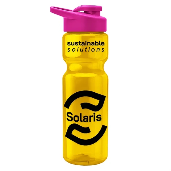 28 Oz Bottle w/ Drink Thru Lid made from Recycled rPET.... from ASI 40480 Koozie Group