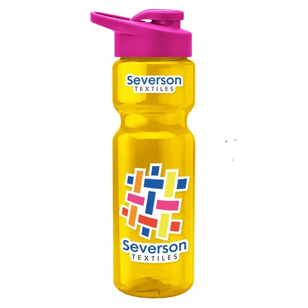 28 Oz Bottle w/ Drink Thru Lid made from Recycled rPET.... from ASI 40480 Koozie Group