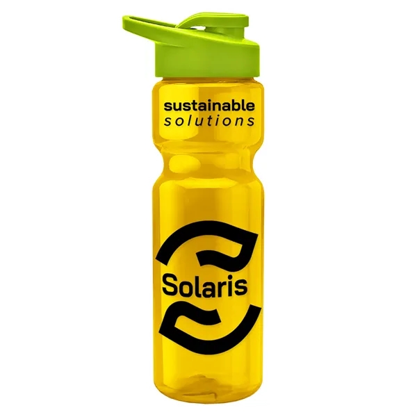 28 Oz Bottle w/ Drink Thru Lid made from Recycled rPET.... from ASI 40480 Koozie Group