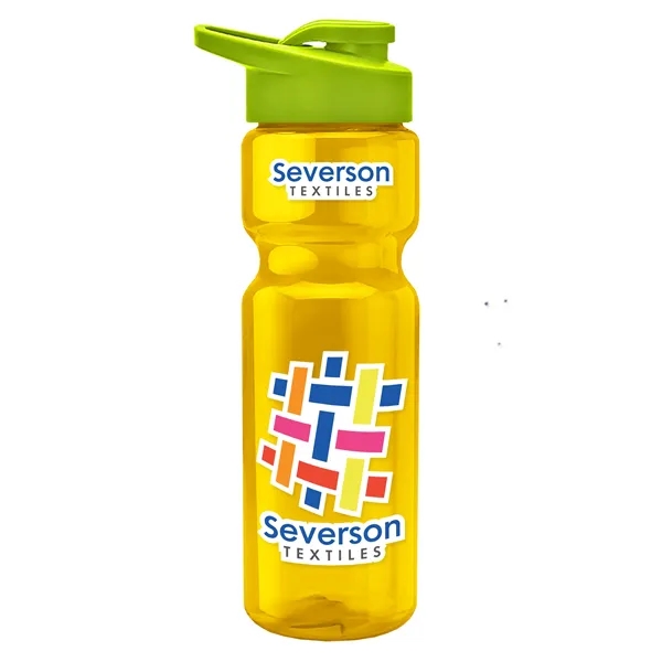 28 Oz Bottle w/ Drink Thru Lid made from Recycled rPET.... from ASI 40480 Koozie Group