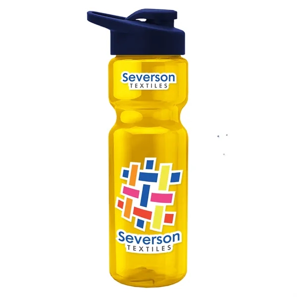 28 Oz Bottle w/ Drink Thru Lid made from Recycled rPET.... from ASI 40480 Koozie Group