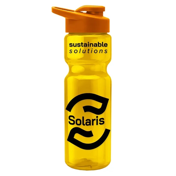 28 Oz Bottle w/ Drink Thru Lid made from Recycled rPET.... from ASI 40480 Koozie Group