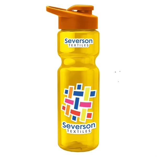 28 Oz Bottle w/ Drink Thru Lid made from Recycled rPET.... from ASI 40480 Koozie Group